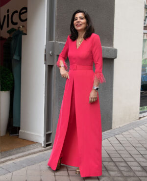 Conjunto Flavia coral