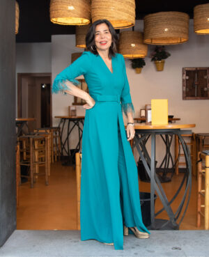 Flavia verde agua conjunto