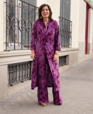 Kora pantalón púrpura