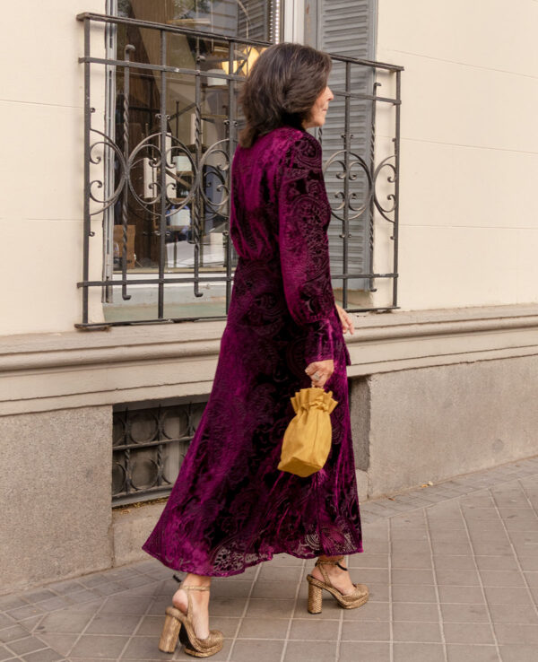 Vestido Vega púrpura