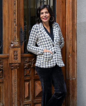 Chaqueta pata de gallo