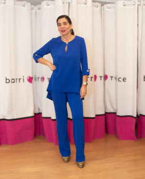 Conjunto Ariadna azul Klein