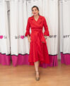 Alina vestido rojo