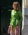 Blusa cruzada verde