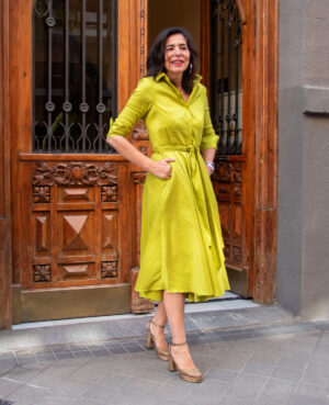 Vestido camisero vuelo lima