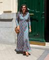 Vestido Alba  azul