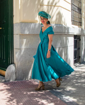 Vestio Bardot verde