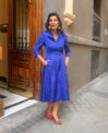 Vestido Telma azul