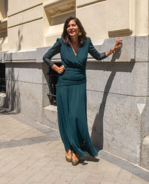 Vestido Briana verde