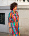 Onda multicolor camisa