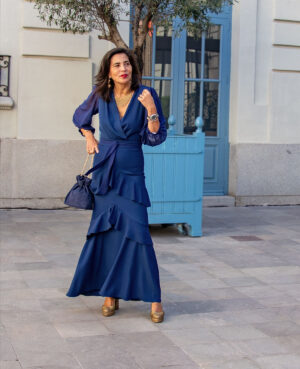 Vestido Valeria azul